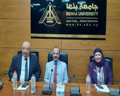 جامعة بنها   الدكتور ناصر الجيزاوي   