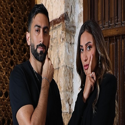 دينا الشربيني وأنس بوخش 