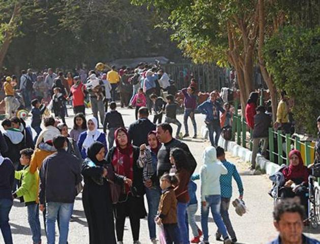 نصف مليون زائر لحديقة الحيوان خلال إجازة نصف العام الدراسي
