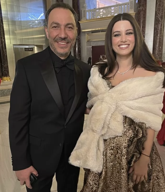 طارق لطفي وسنتيا خليفة