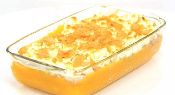 بطاطا حلوه بصوص الكراميل
