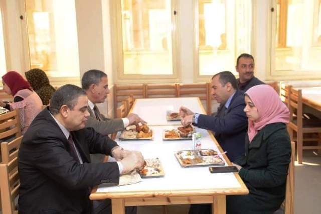 رئيس جامعة كفرالشيخ يتفقد الحرم الجامعى.. بالصور