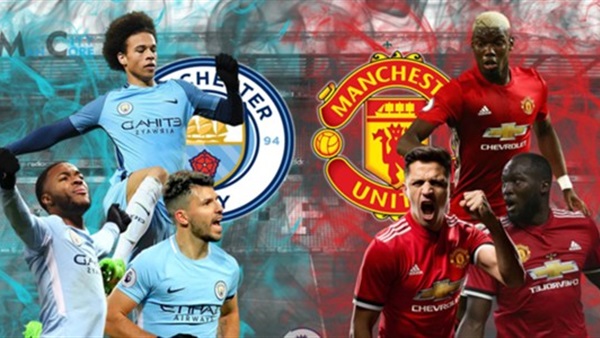  مباراة مانشستر سيتي ومانشستر يونايتد