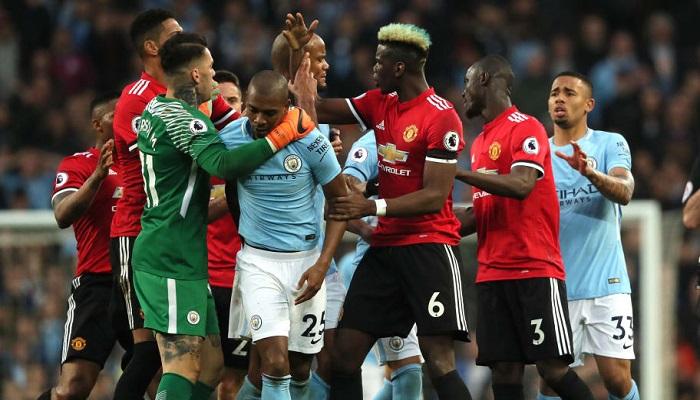  مباراة مانشستر سيتي ومانشستر يونايتد