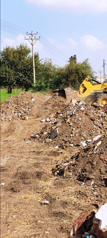 إزالة فورية لـ 8 حالات تعد على الأراضي الزراعية بالمنوفية.صور