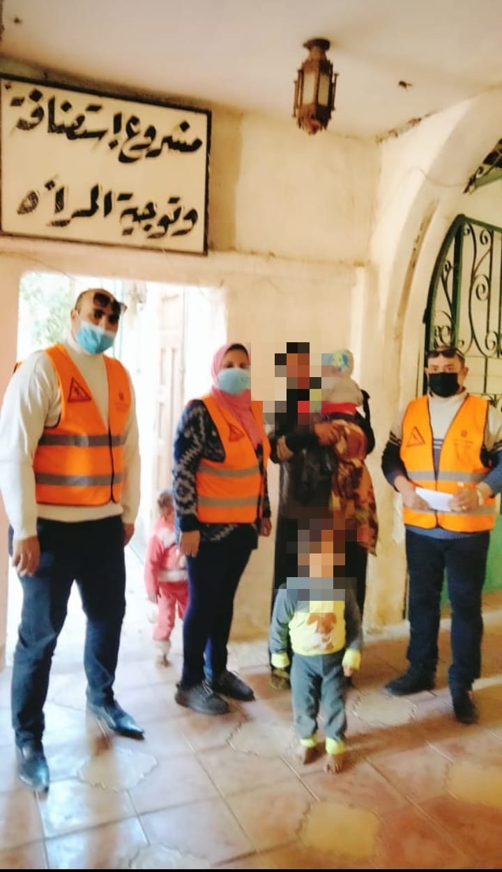  القباج تستعرض تقريرًا عن تدخلات فريق التدخل السريع خلال موجة الطقس البارد