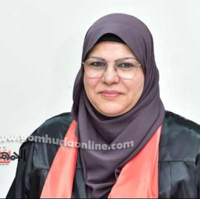 الدكتورة ندية القاضي عميد كلية الإعلام جامعة المنوفية