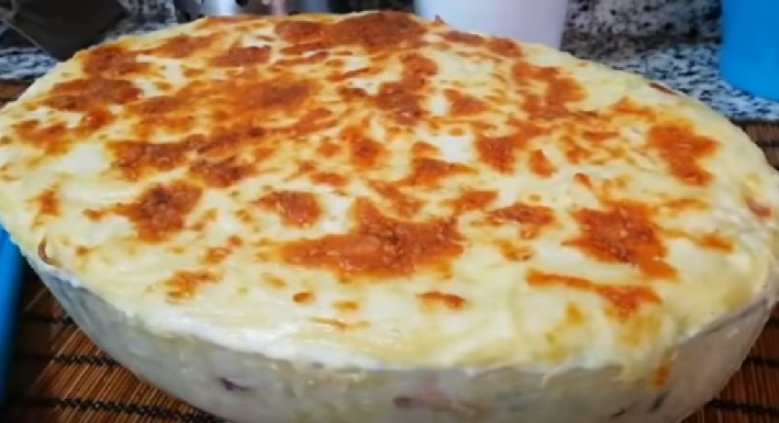 النجرسكو مكرونه بالدجاج 