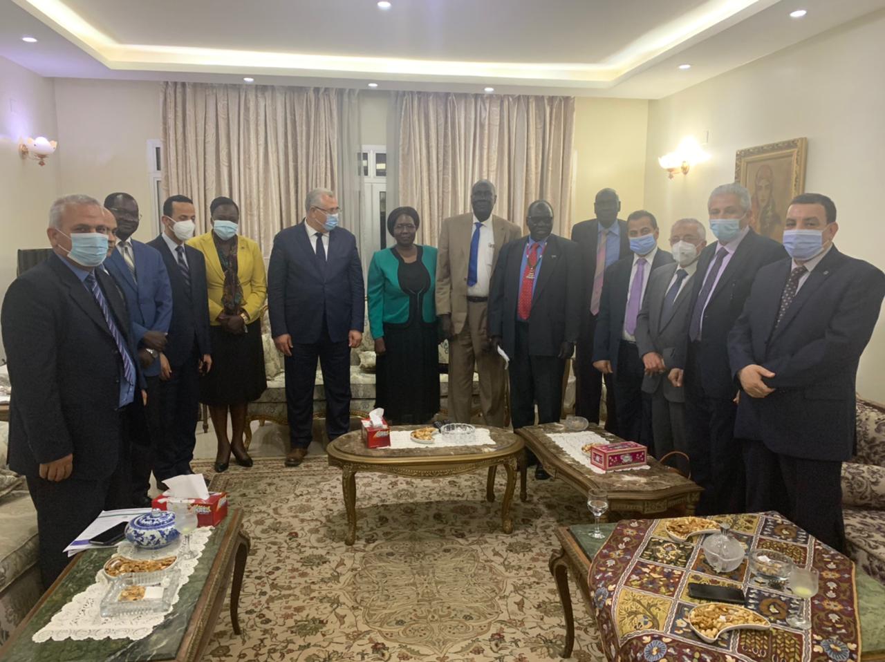 وزير الزراعة يبحث في جوبا التعاون الزراعي بين مصر وجنوب السودان