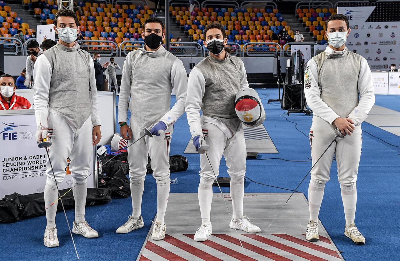 منتخب الشباب والشابات لسلاح الشيش يودعون منافسات الفرق من دور الـ 16ببطولة العالم