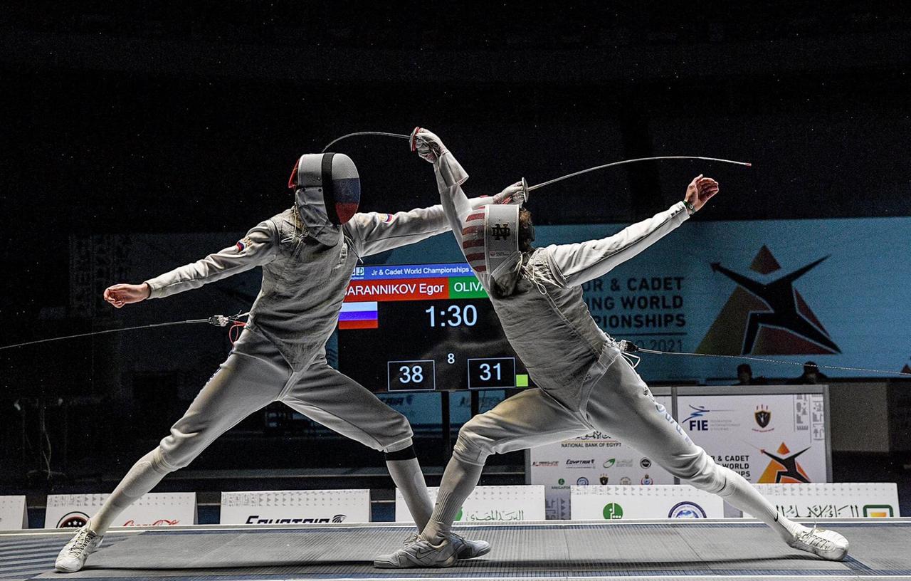 روسيا تحرز ذهبية سلاح الشيش للفرق شباب وشابات ببطولة العالم مصر 2021