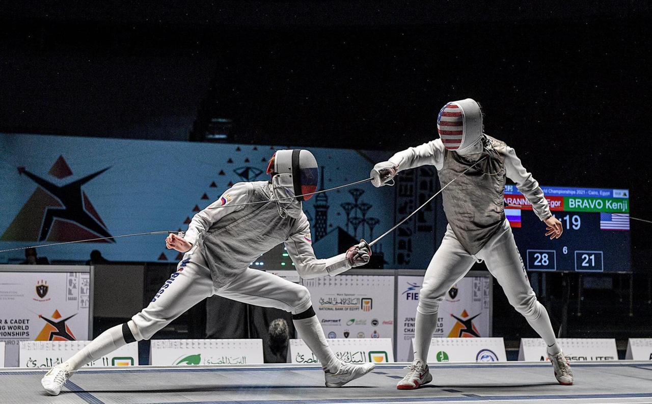 روسيا تحرز ذهبية سلاح الشيش للفرق شباب وشابات ببطولة العالم مصر 2021