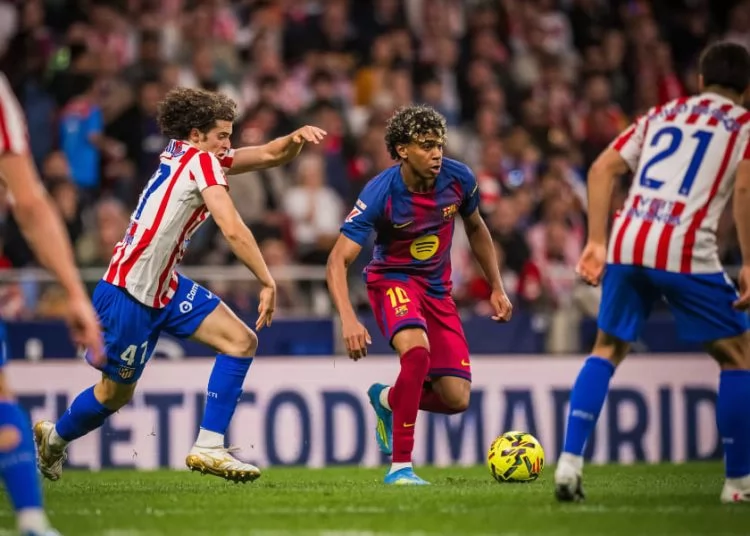 القناة الناقلة لمباراة برشلونة وأتلتيكو بدوري أبطال أوروبا 