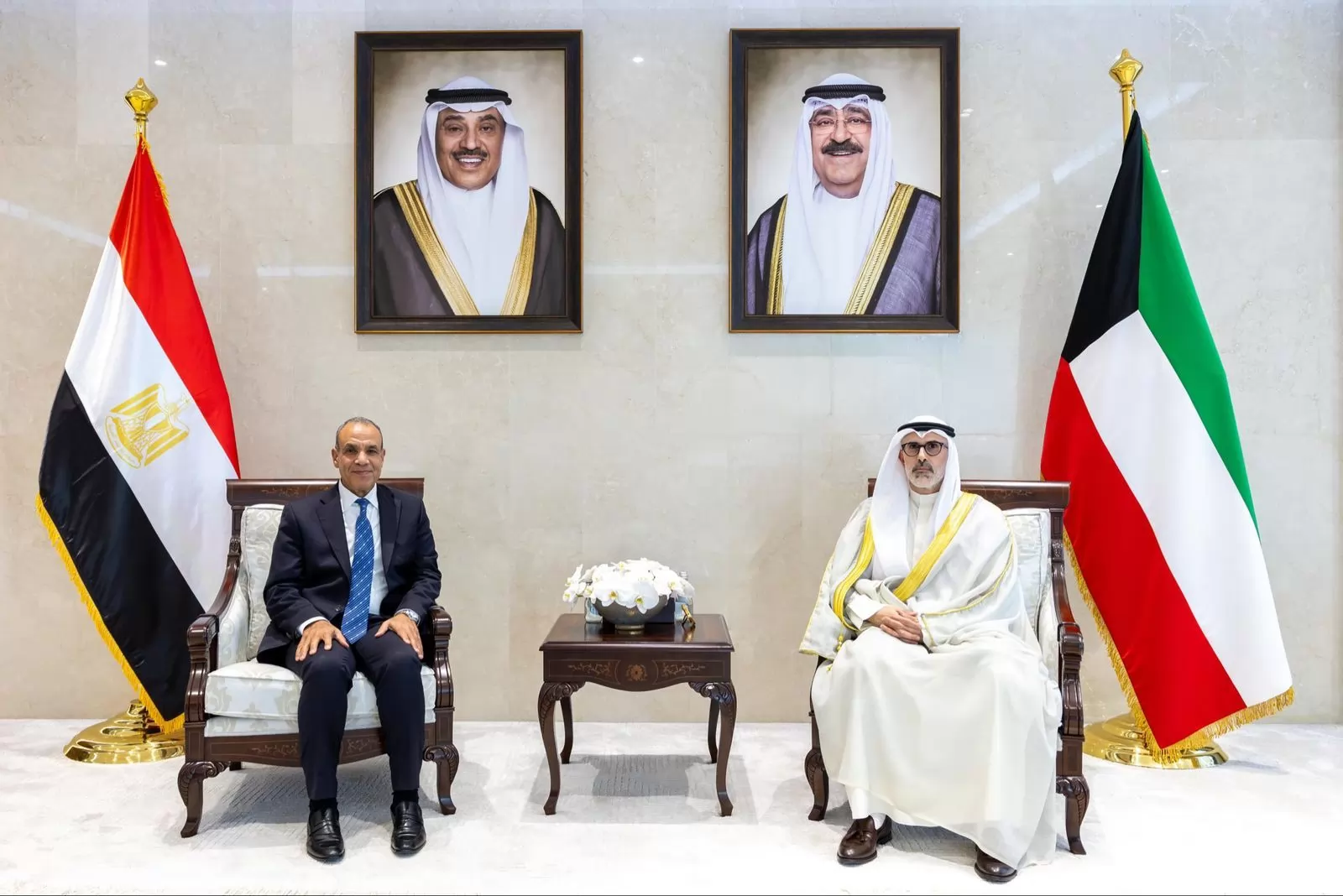 وزير الخارجية يؤكد تضامن مصر الكامل مع دولة الكويت الشقيقة 