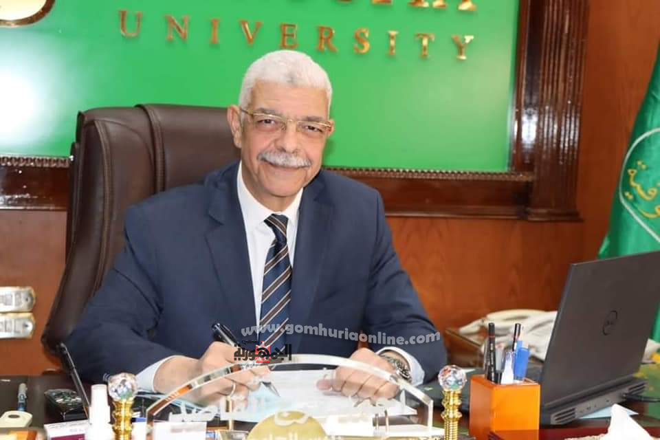 الدكتور أحمد فرج القاصد رئيس جامعة المنوفية