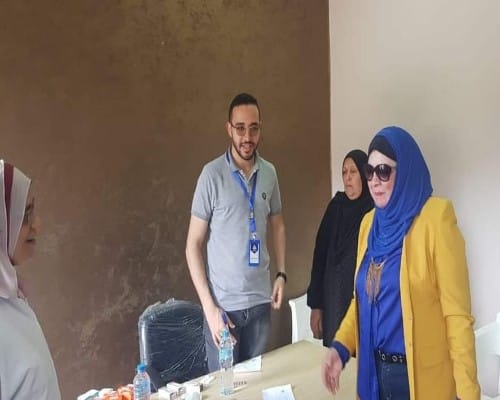  علاج ٣٩٠ حالة فى قافلة طبية لجامعة بنها بقرية ميت كنانة بطوخ