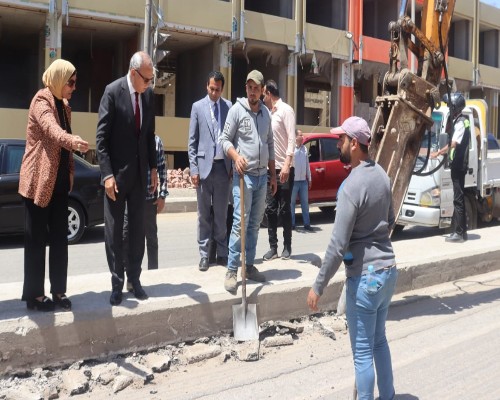 الهجان يتفقد عددا من الإنشاءات والمشروعات بالقناطر الخيرية وقليوب