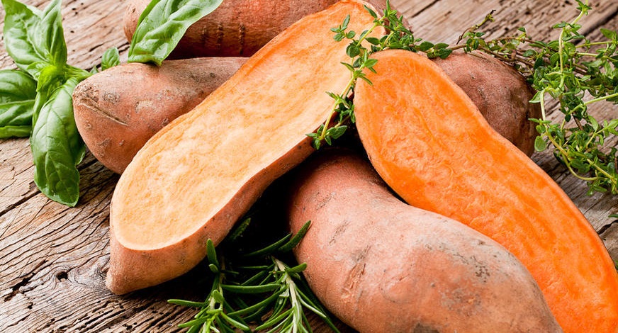 فوائد البطاطا الحلوه وشويها فى 10 دقائق 