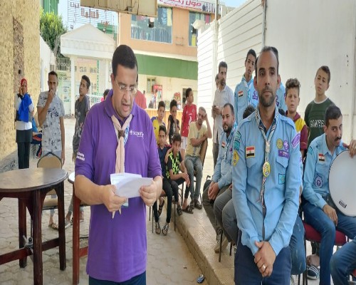 الصبروط يشهد الحفل الختامى لخطة دعم الجوالة والجوالات بالقليوبية