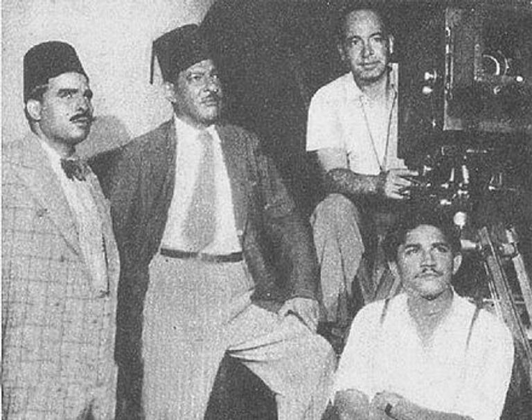 نجيب الريحانى وليلى مراد 