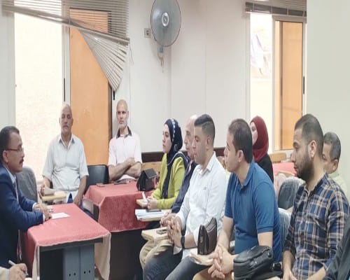 المهندس حلمى زهرى مدير مديرية التموين والتجارة الداخلية بالقليوبية