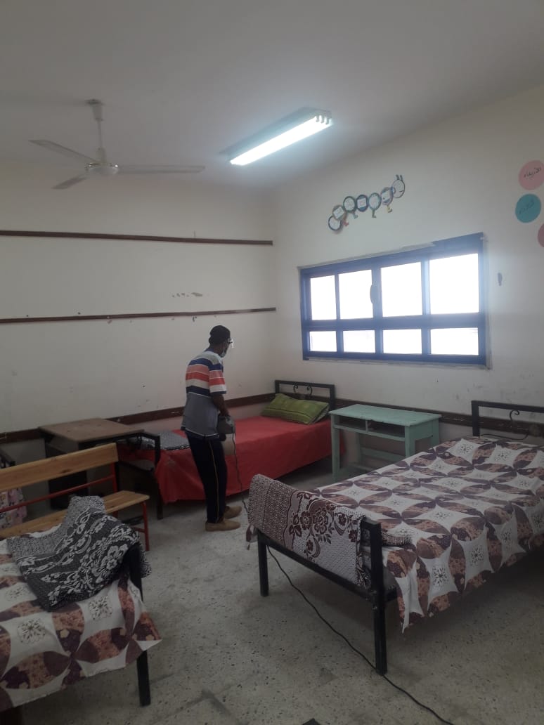 مرور دوري علي استراحات الثانوية العامه بمطروح
