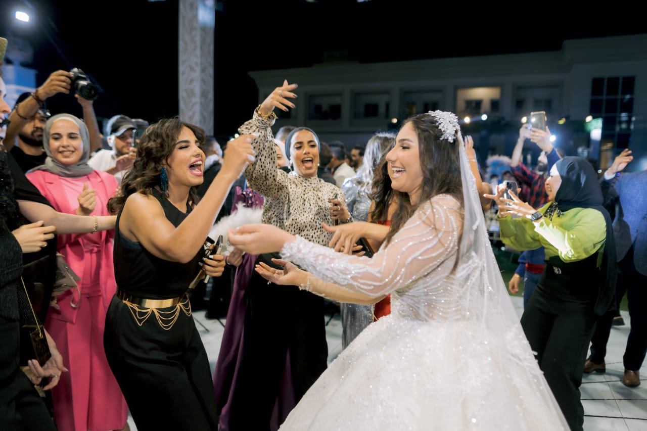 حفل زفاف أسطوري لـ ياسمينا العلواني بحضور نجوم الفن والمجتمع