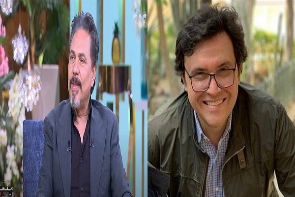 د. أحمد هنو وزير الثقافة والفنان محمد رياض