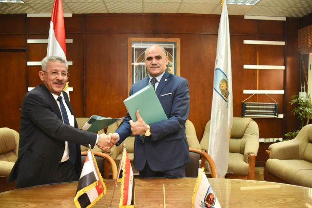 جامعة الأقصر توقع بروتوكول تعاون مع الهيئة القومية للإنتاج الحربى