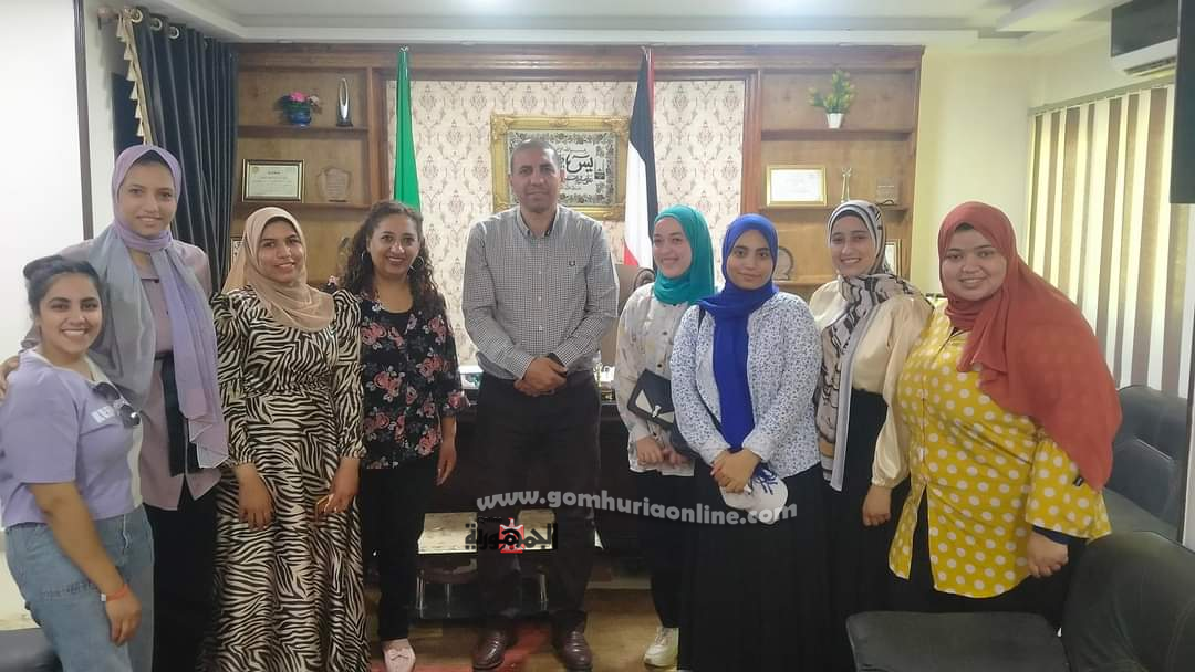 رئيس مدينة سمالوط يعقد لقاءً مع شباب جمعية  التنمية بالتوفيقية