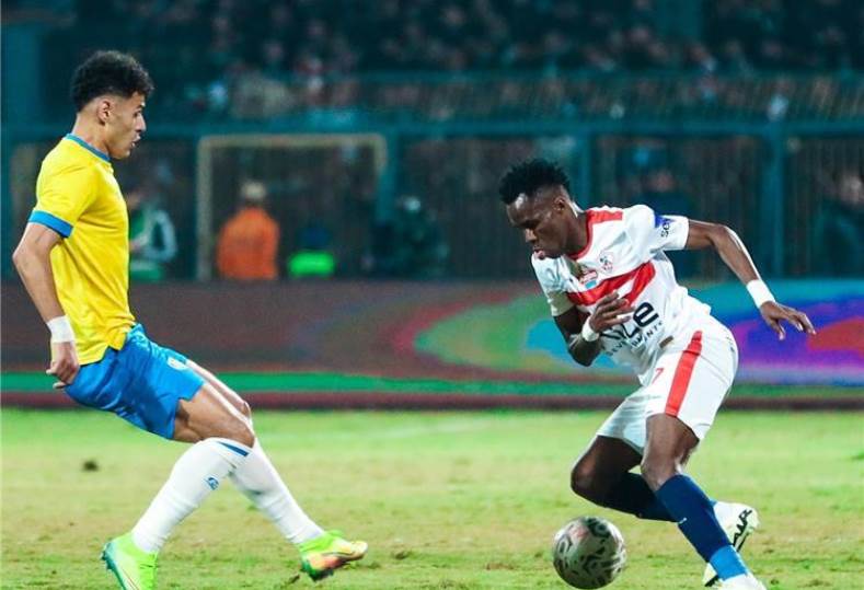 الأوغندي موتيابا لاعب وسط الزمالك