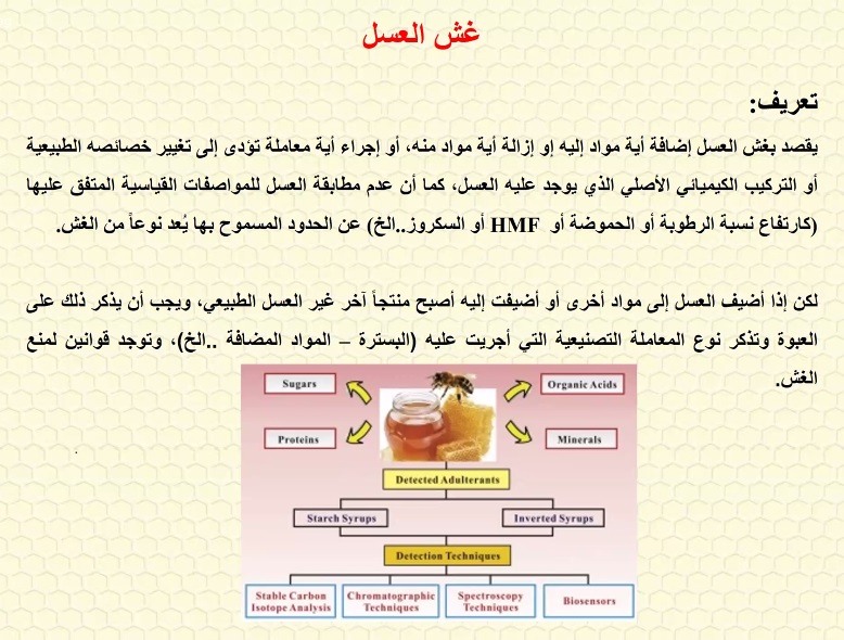 طرق الكشف عن غش العسل.. وظاهرة التبلور والتغذية السكرية يستعرضها أستاذ النحل بكلية الزراعة جامعة الفيوم