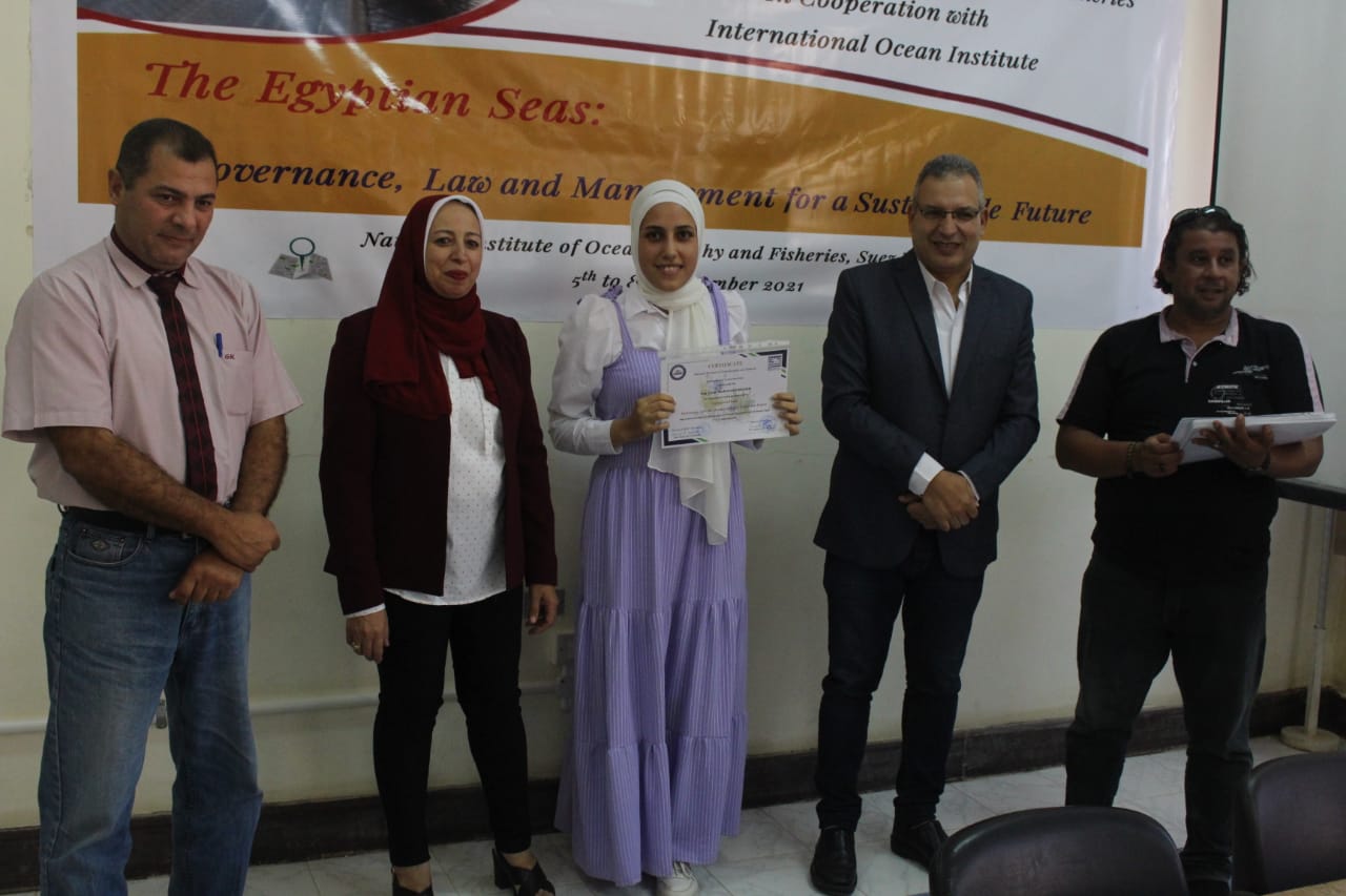 ختام ورشة العمل بالدولى للمحيطات بالتعاون مع المعهد القومى لعلوم البحار والمصايد