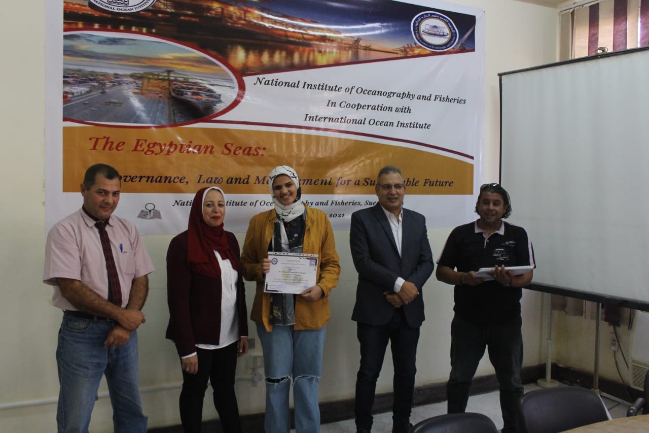 ختام ورشة العمل بالدولى للمحيطات بالتعاون مع المعهد القومى لعلوم البحار والمصايد