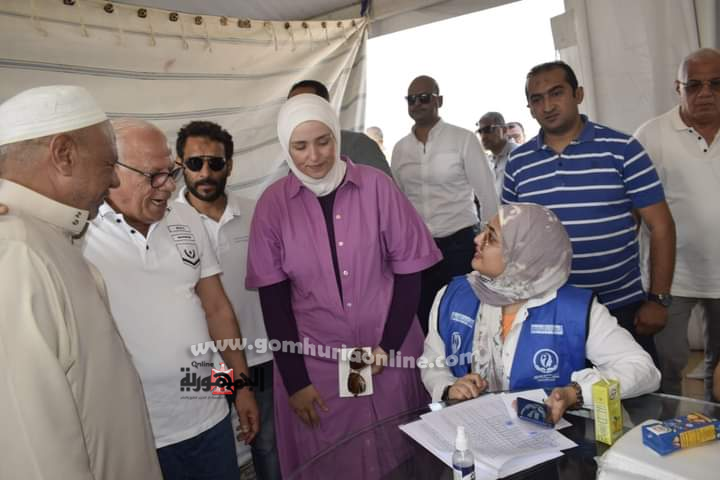 الغضبان يفتتح قافلة مؤسسة مشكاة نور الطبية الثالثة ببورسعيد