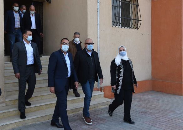 جانب من الزيارة