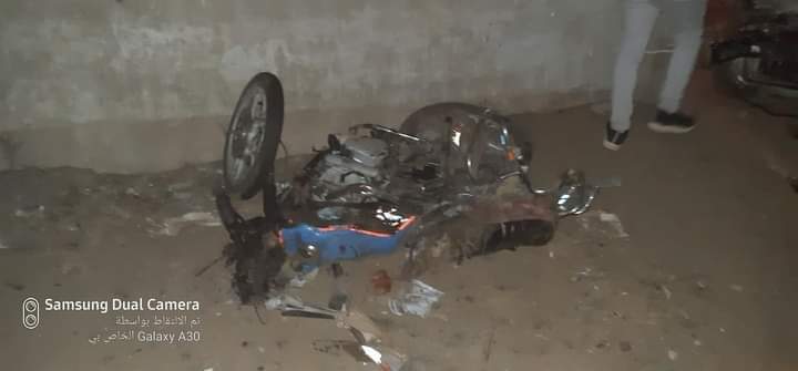 ننشر الصور الأولى لحادث قطار ميت برة بالمنوفية