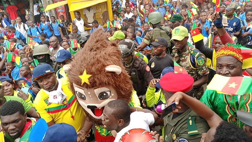 علم مصر يُزين حفل افتتاح أمم أفريقيا 2021.. فيديو