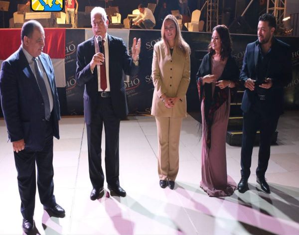 فوده ومعيط شهدا حفل اكتوبر فى شرم الشيخ.. بالصور