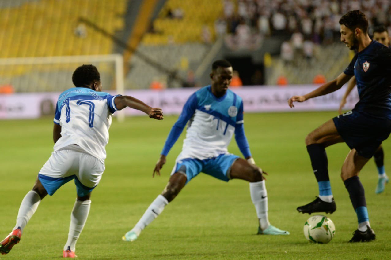 هدف عبدالمجيد يمنح الزمالك الفوز أمام فلامبو بدورى الأبطال