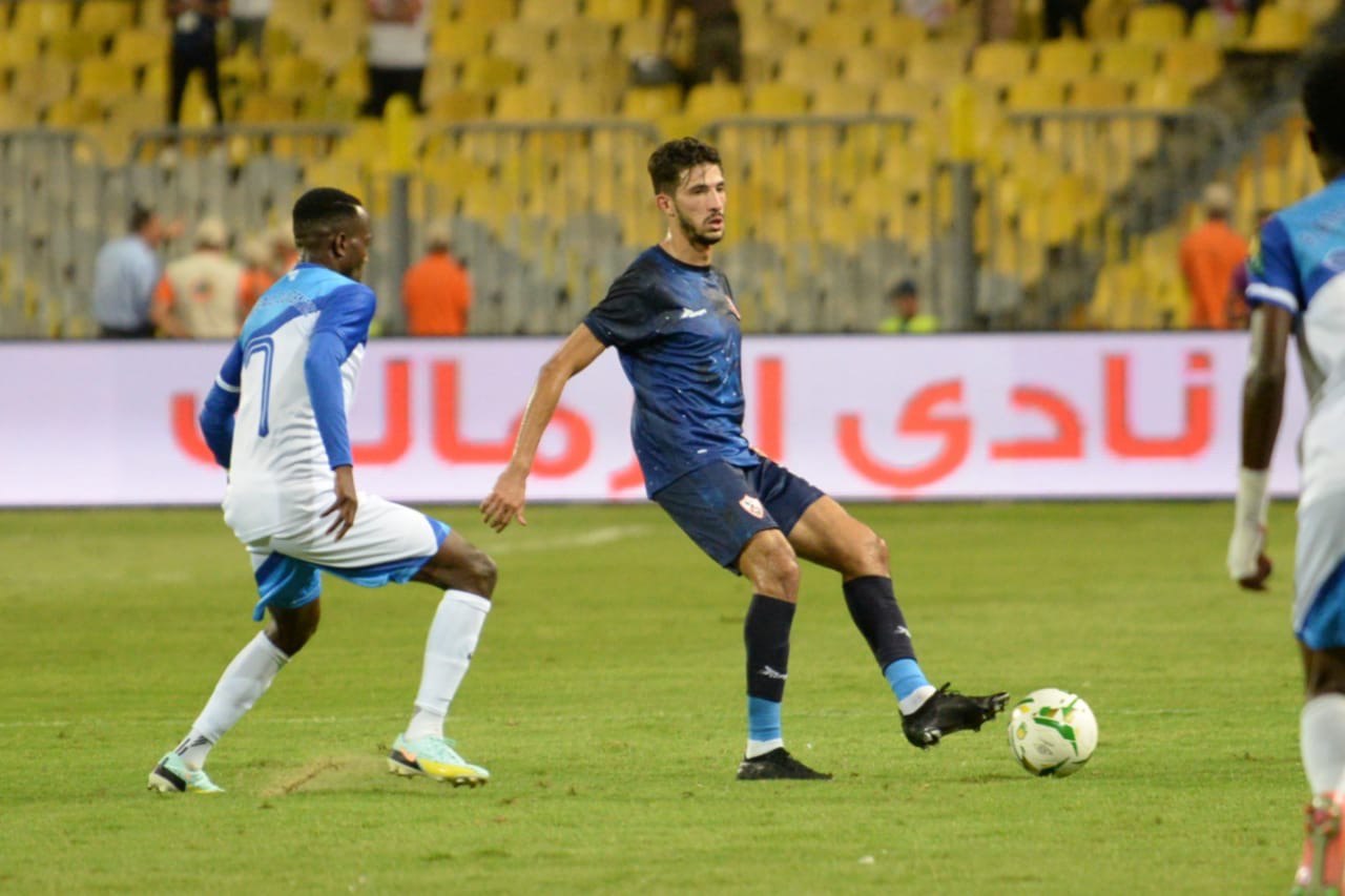 هدف عبدالمجيد يمنح الزمالك الفوز أمام فلامبو بدورى الأبطال