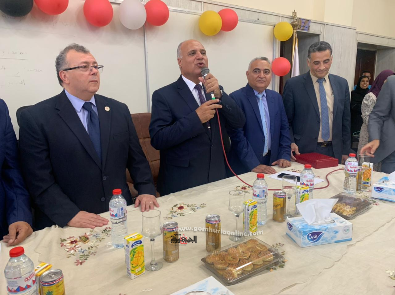 رئيس جامعة السادات يتفقد إنتظام الدراسة بكلية التربية للطفولة المبكرة