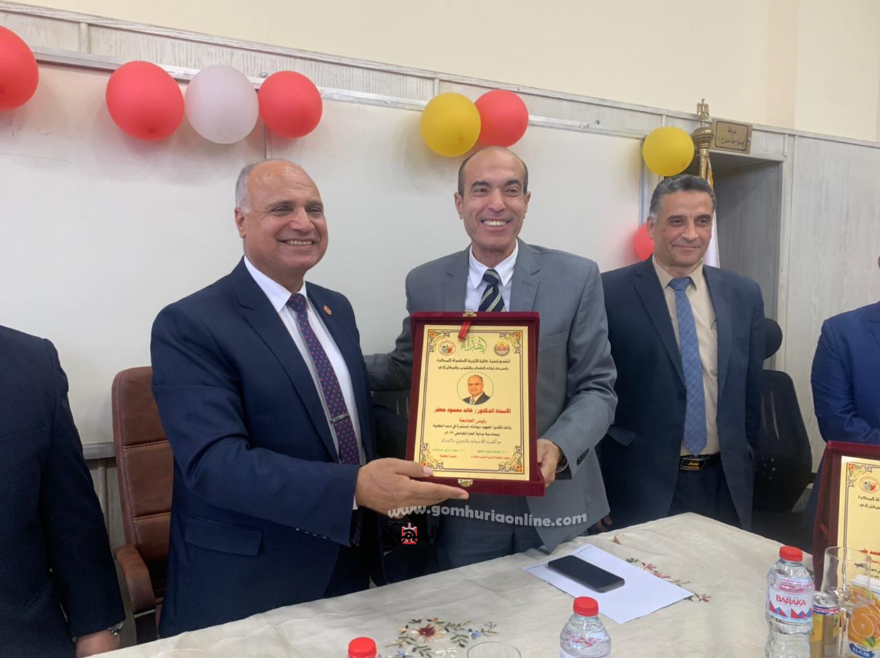 رئيس جامعة السادات يتفقد إنتظام الدراسة بكلية التربية للطفولة المبكرة