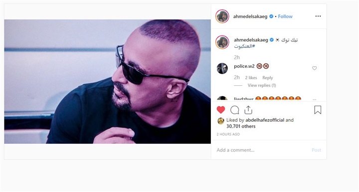 احمد السقا يصف نفسه ب 