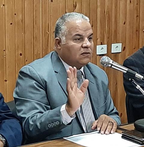 الدكتور خالد خلف وكيل وزارة التربية والتعليم بدمياط