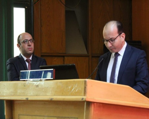 الدكتور حمودة الجزار   وكيل وزارة الصحة بالقليوبية 