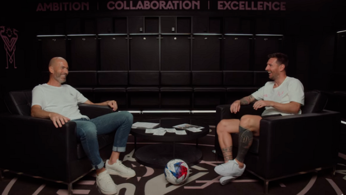 ميسي وزيدان