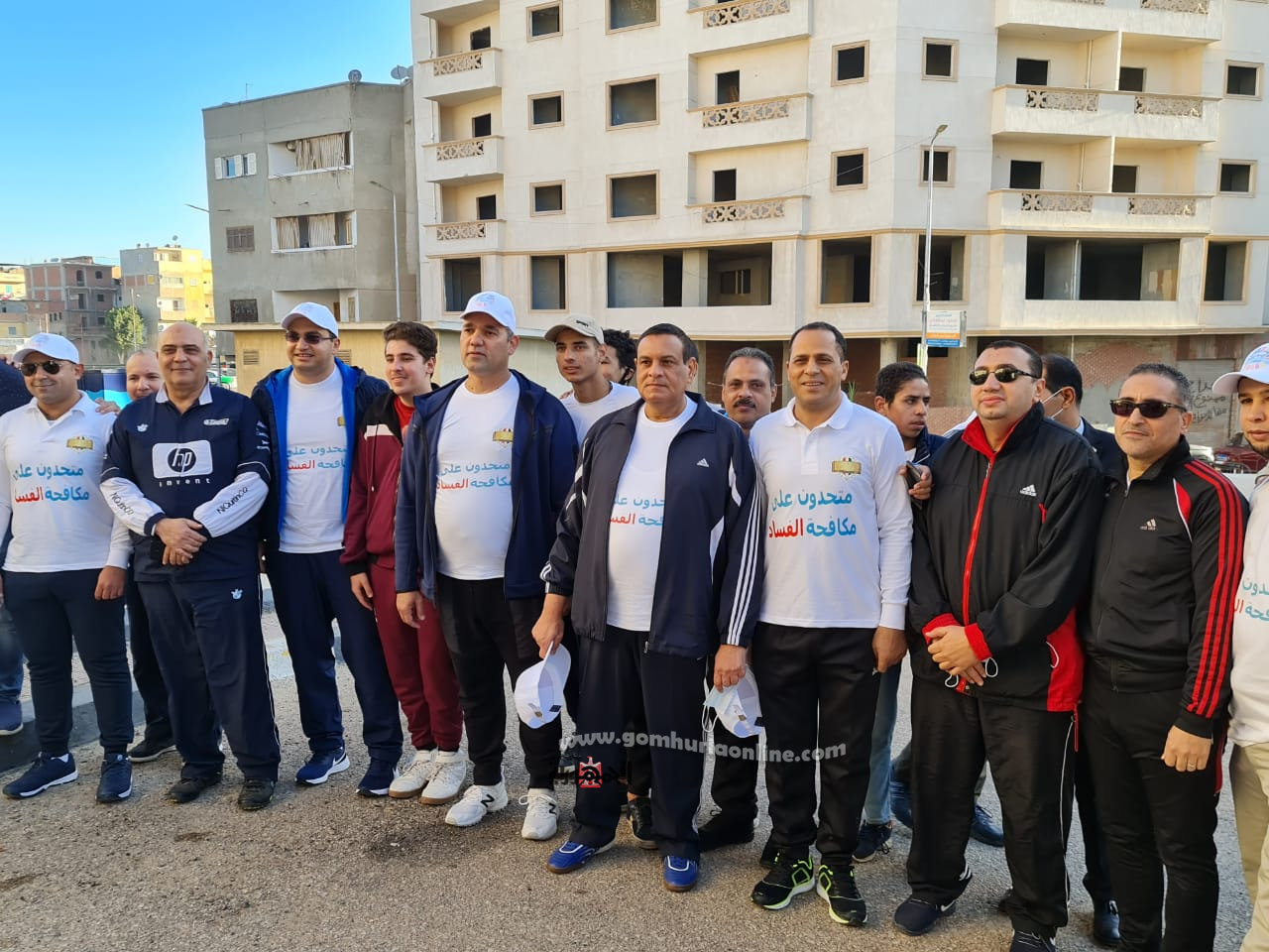 محافظ البحيرة ورئيس فرع الرقابة الإدارية يشاركان فى ماراثون الدراجات احتفالا باليوم العالمى لمكافحة الفساد