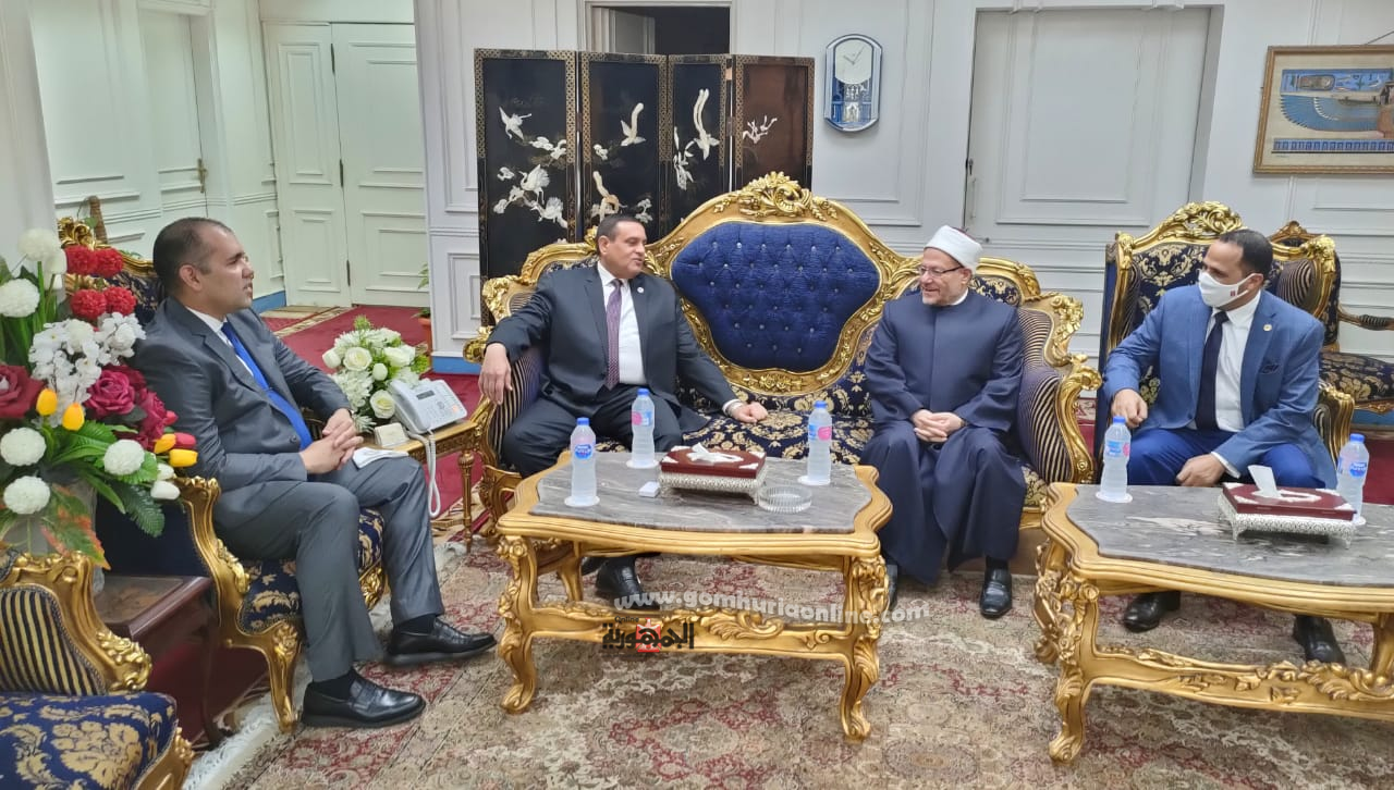 محافظ البحيرة يستقبل مفتي الديار المصرية  لحضور ندوة بعنوان 