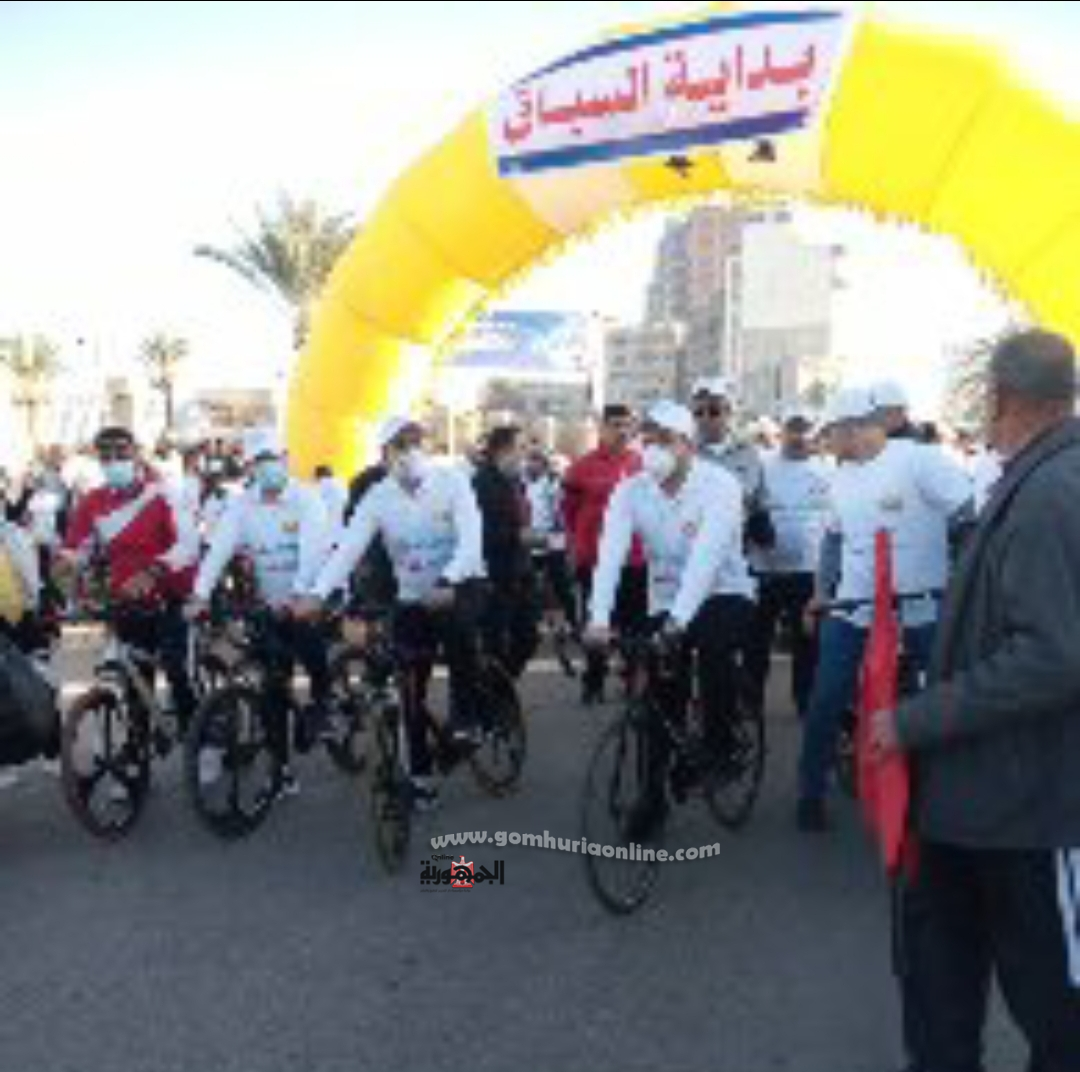 نائب محافظ دمياط و رئيس هيئة الرقابة الإدارية يشاركان بالماراثون الرياضى تزامنًا مع اليوم العالمى لمكافحة الفساد